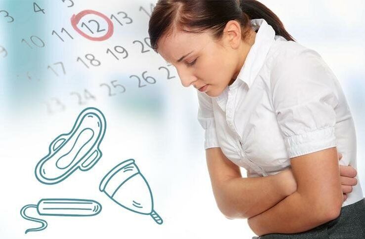 Menstrual disorders when losing weight
