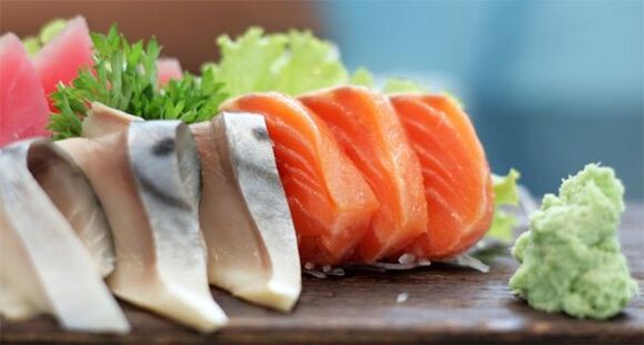 On the Japanese diet you can eat fish, but without salt