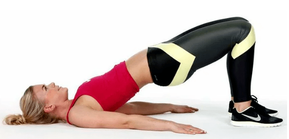 Increases of the hips that lie